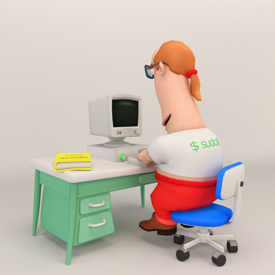 Cartoon Character - Low Poly Low-poly 3D model_14