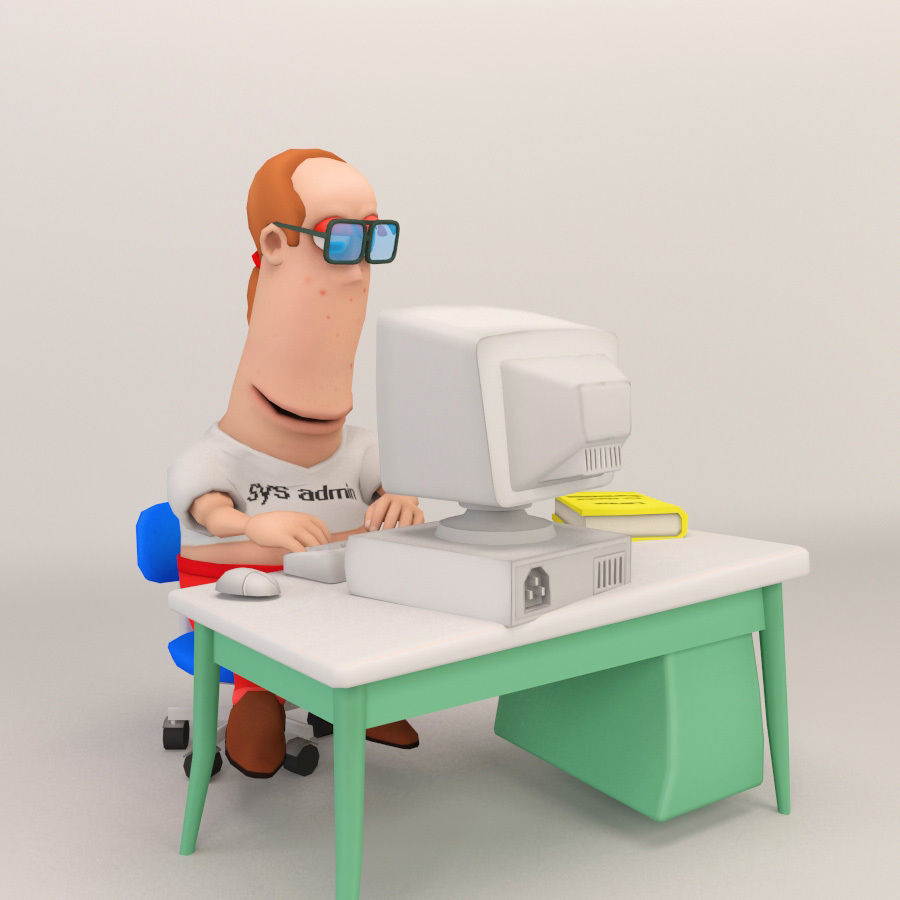 Cartoon Character - Low Poly Low-poly 3D model_13