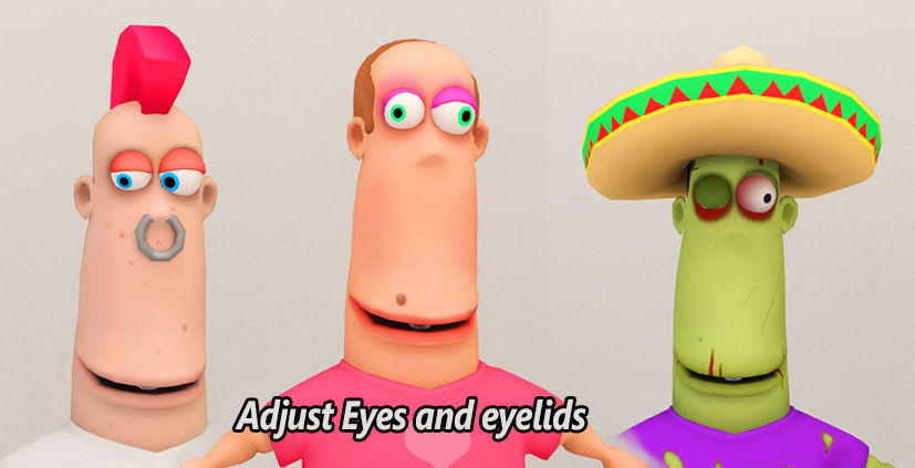 Cartoon Character - Low Poly Low-poly 3D model_19