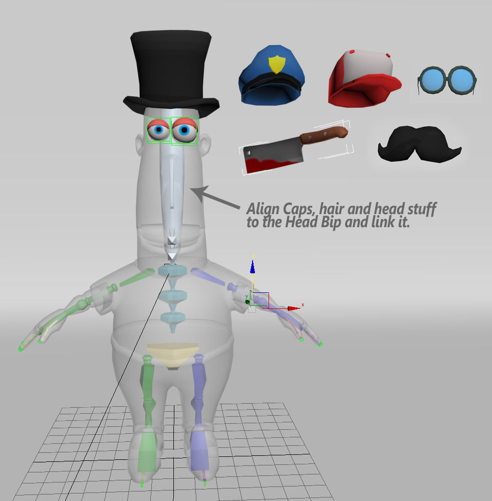 Cartoon Character - Low Poly Low-poly 3D model_21