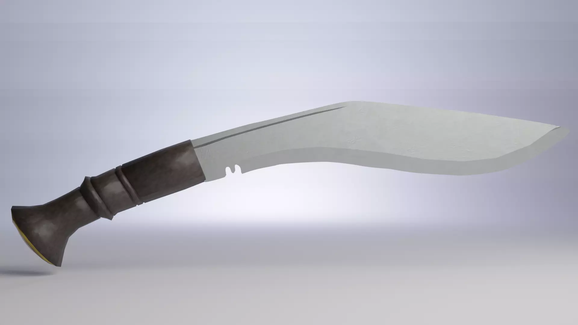 Nepali Khukuri Free low-poly 3D model_3
