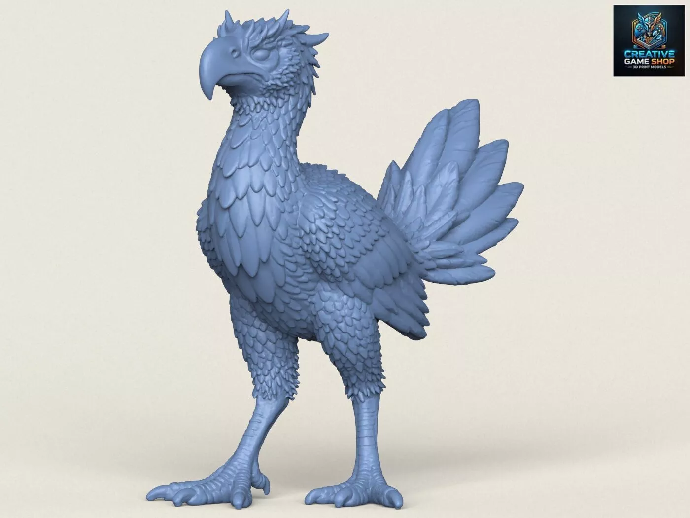 Dinosaur Monster Bird 3D print model