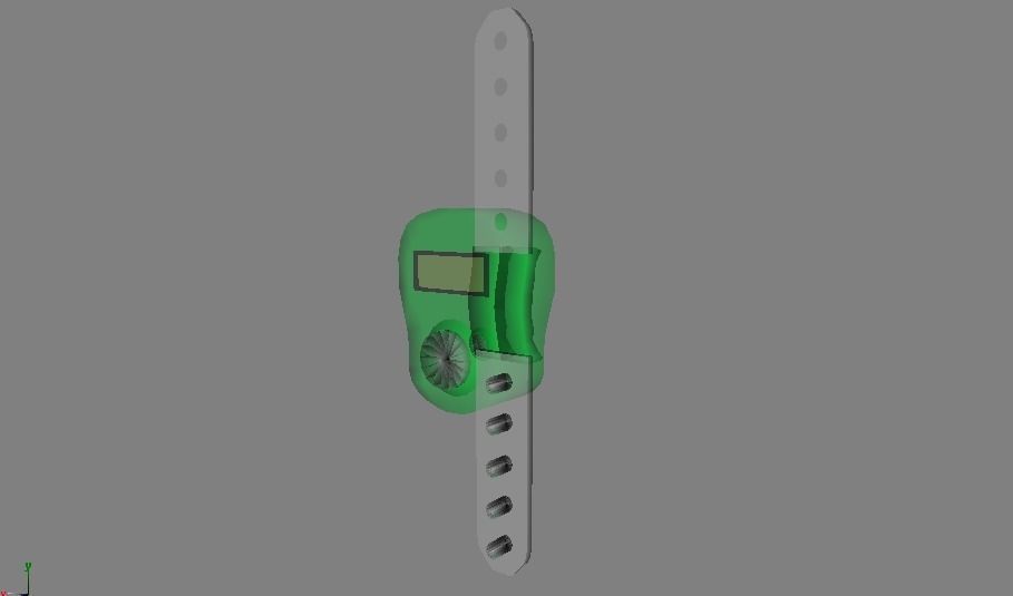 Digital Tasbeeh Digital Row Counter Textured Free low-poly 3D model_3