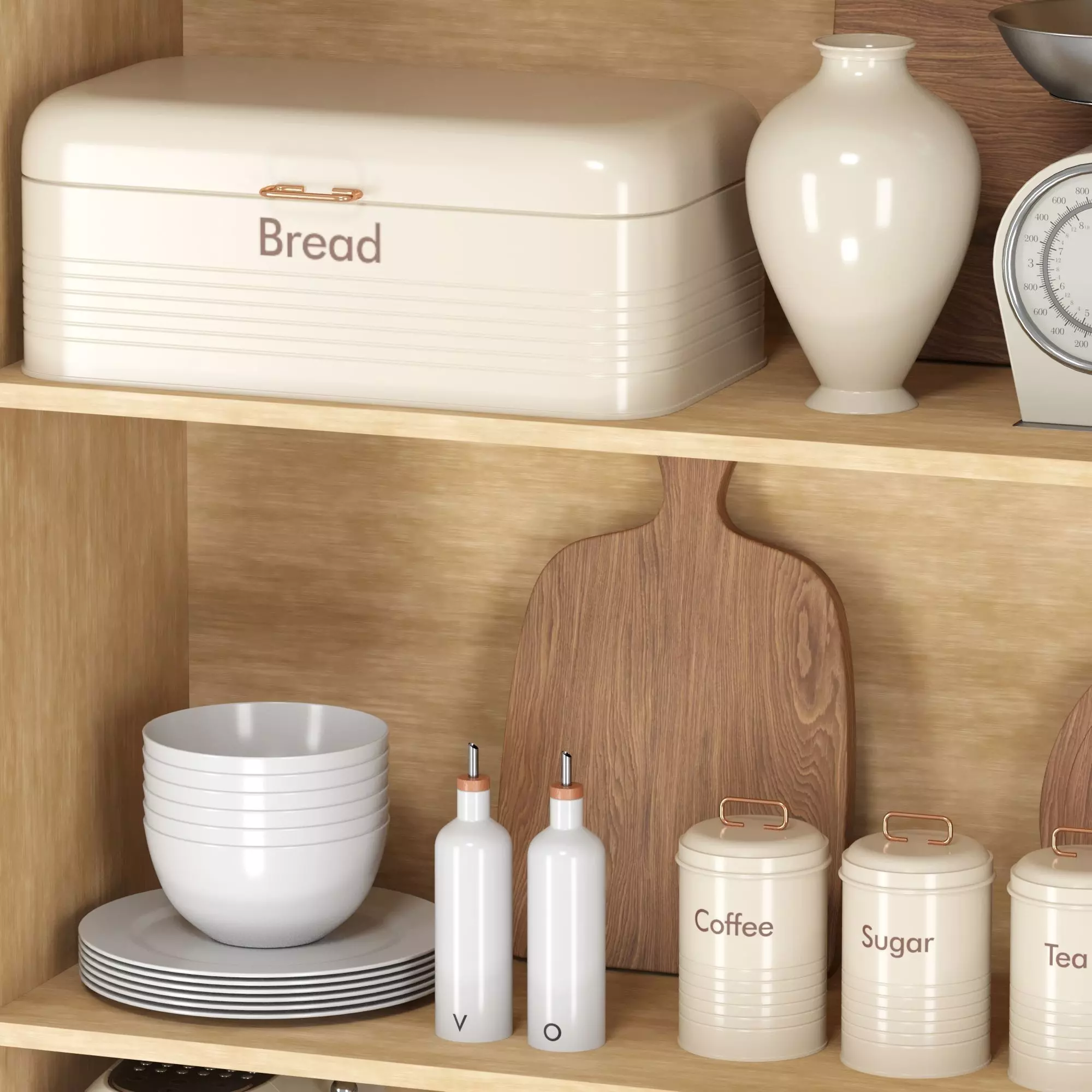 Kitchenware set 01 3D model_1