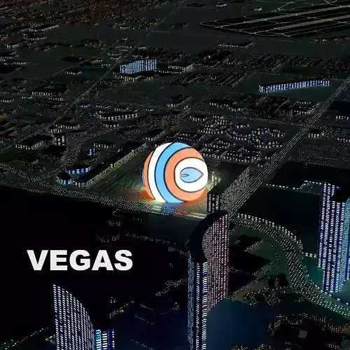 Las Vegas City 3D Model
