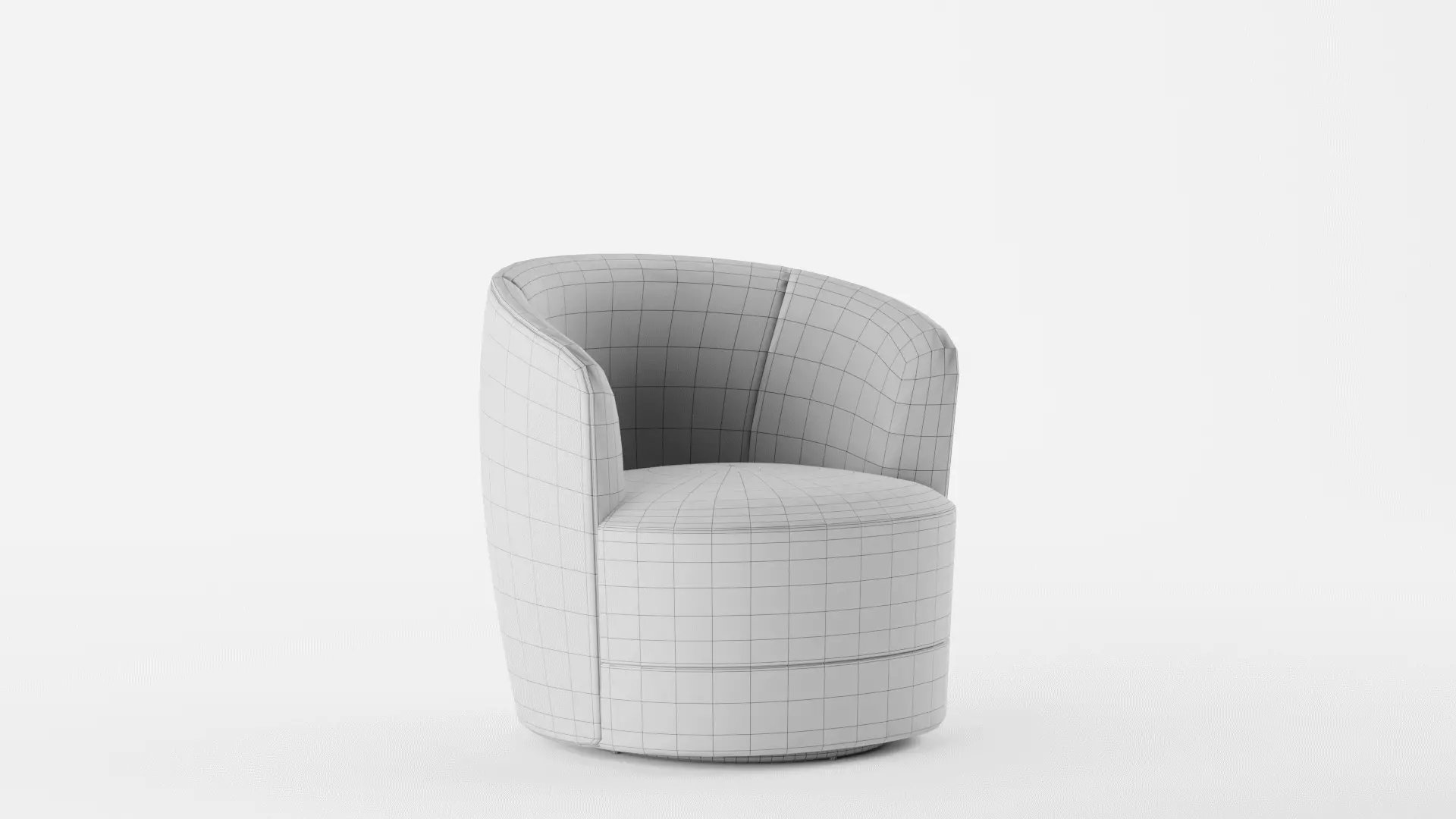 Infiniti Swivel Chair 3D model_12