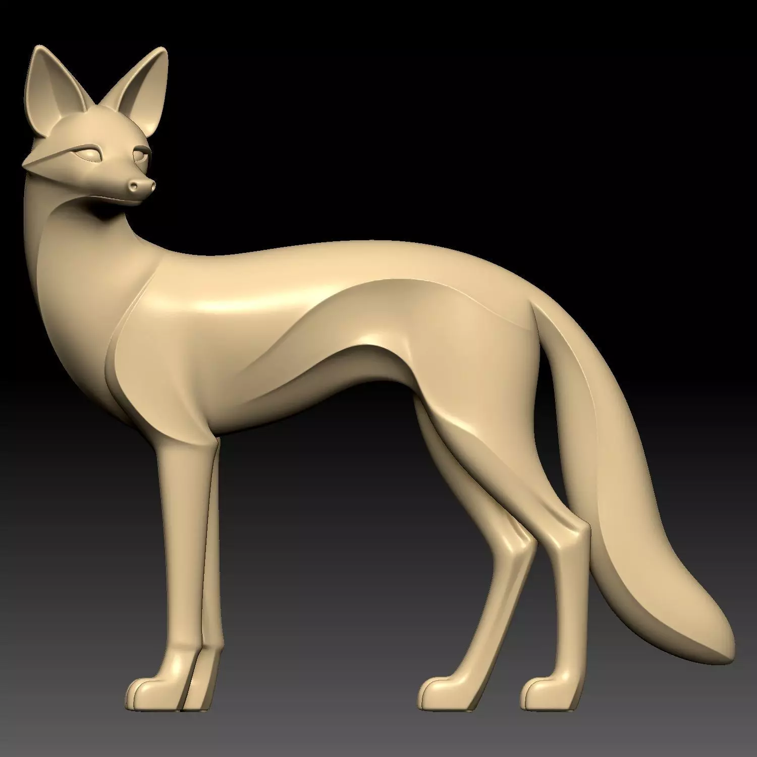 The Fox 3D model_0