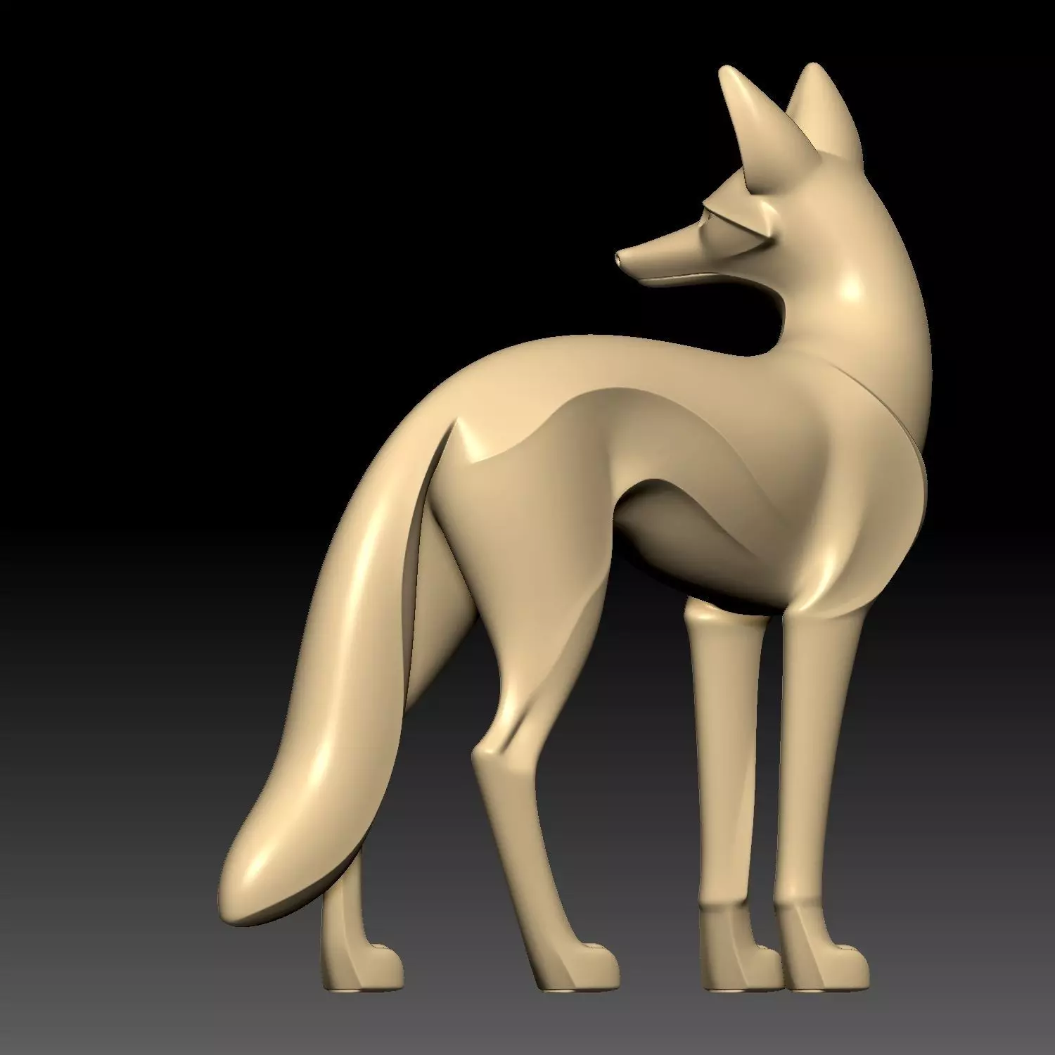 The Fox 3D model_6