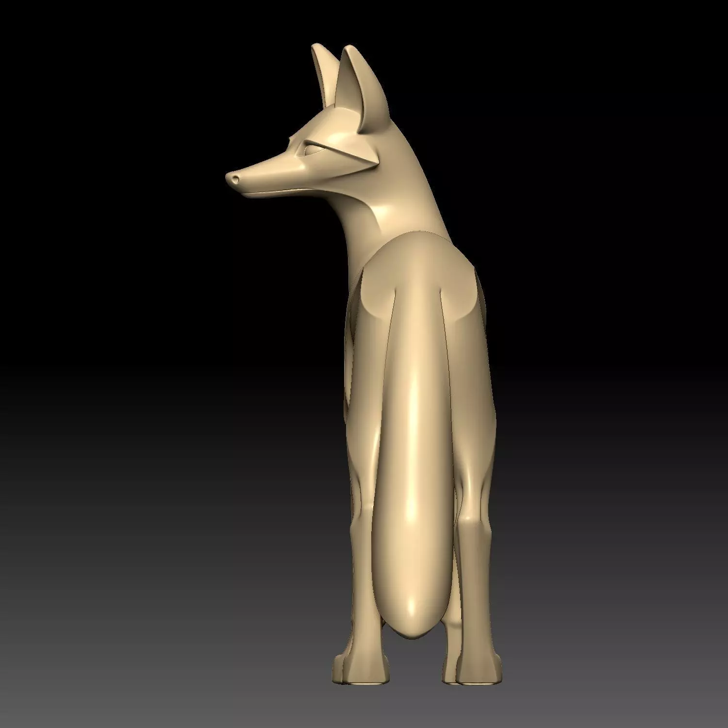 The Fox 3D model_4