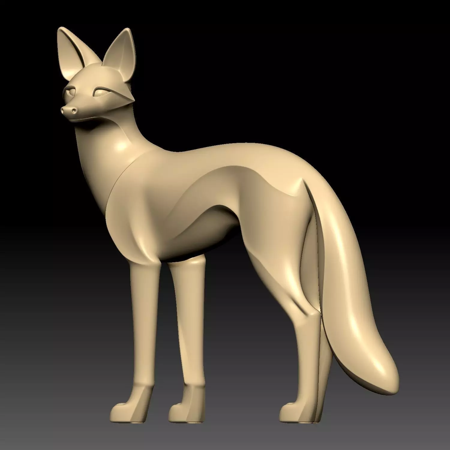The Fox 3D model_5