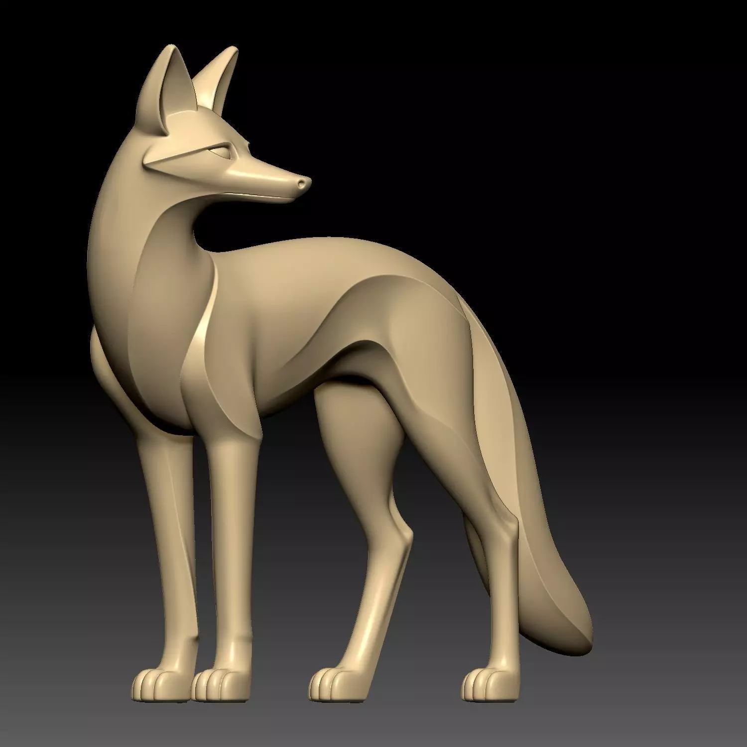 The Fox 3D model_3