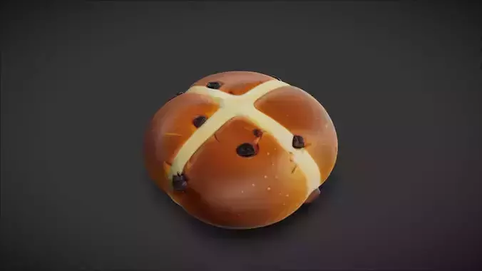 Hot Cross Bun Bread