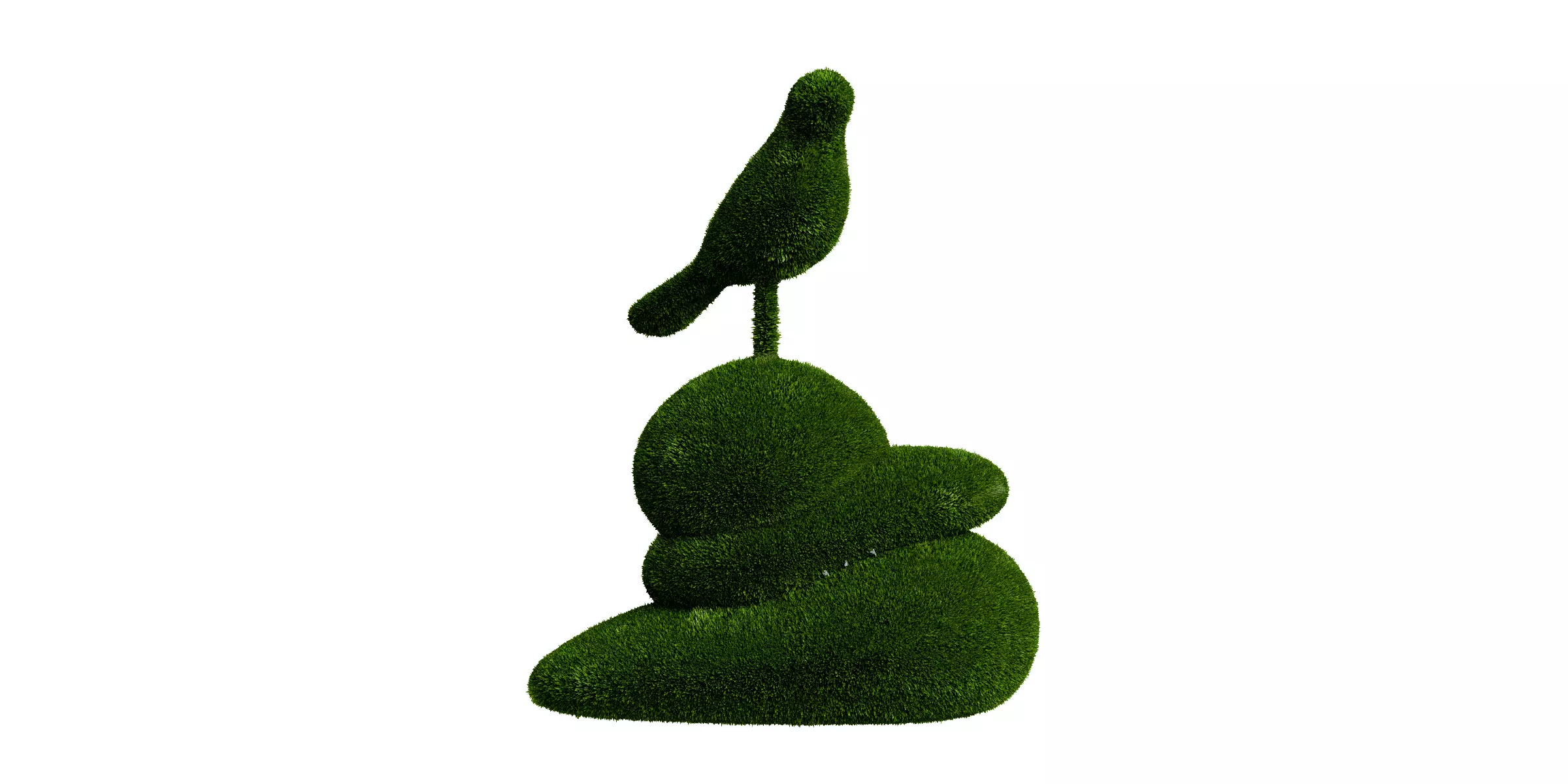 Bird Topiary 3D model
