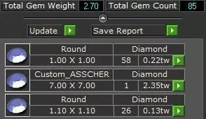 Asscher Engagement Ring 3D print model_14