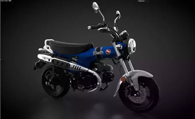Honda DAX 125 2025 3D model