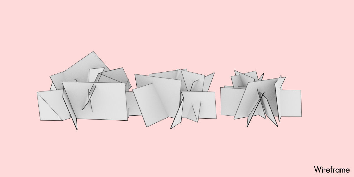 Halloween Graveyard  Low-poly 3D model_21