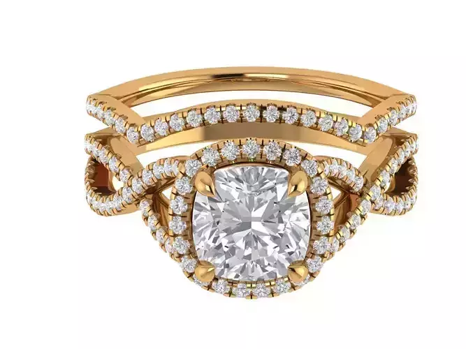 Cushion Engagement Ring