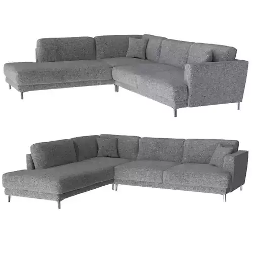 Sofa TAIGA corner with back