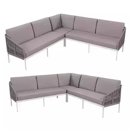 Modular and modern fabric sofa