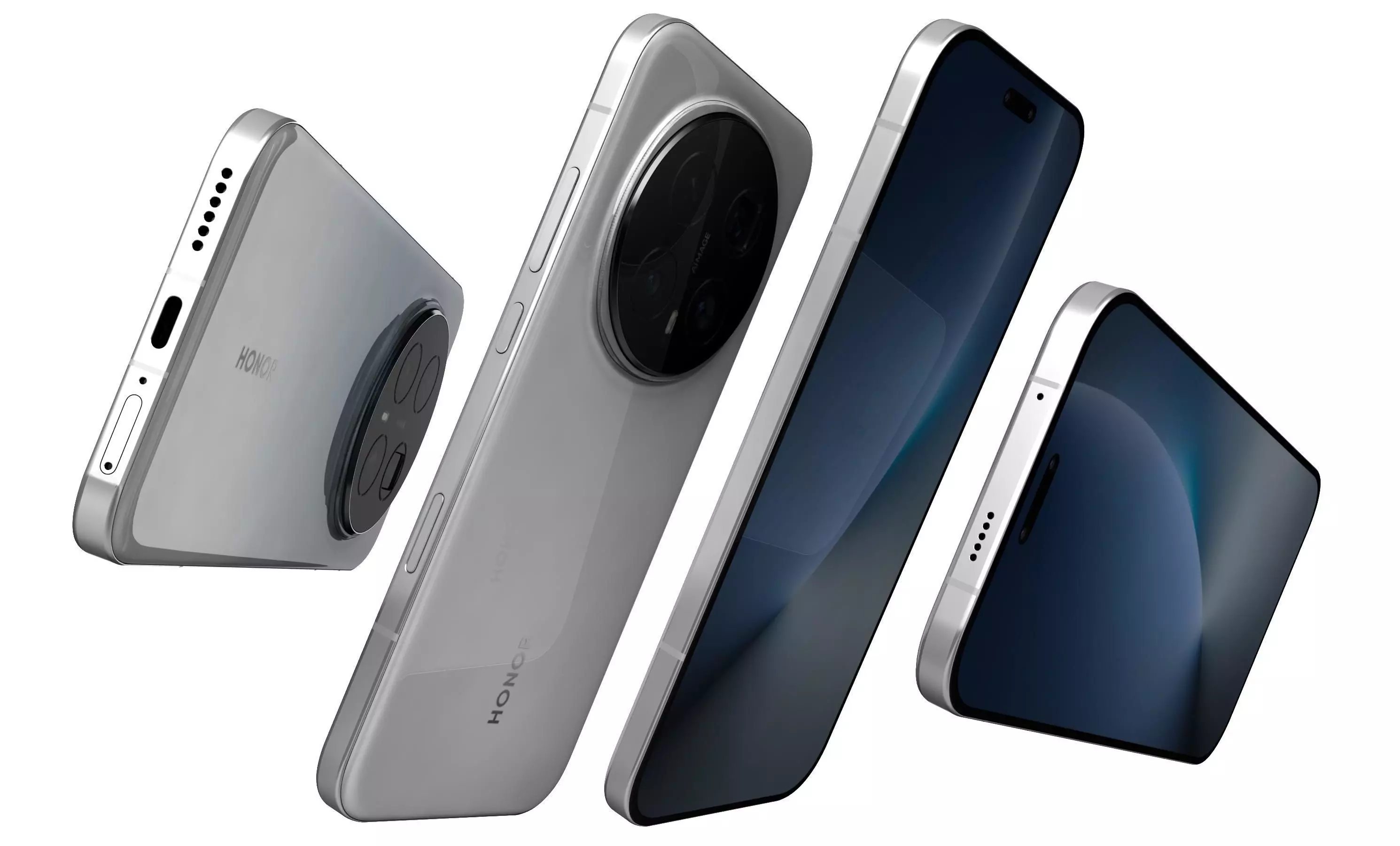 Honor Magic8 Pro Snow White 3D model_6