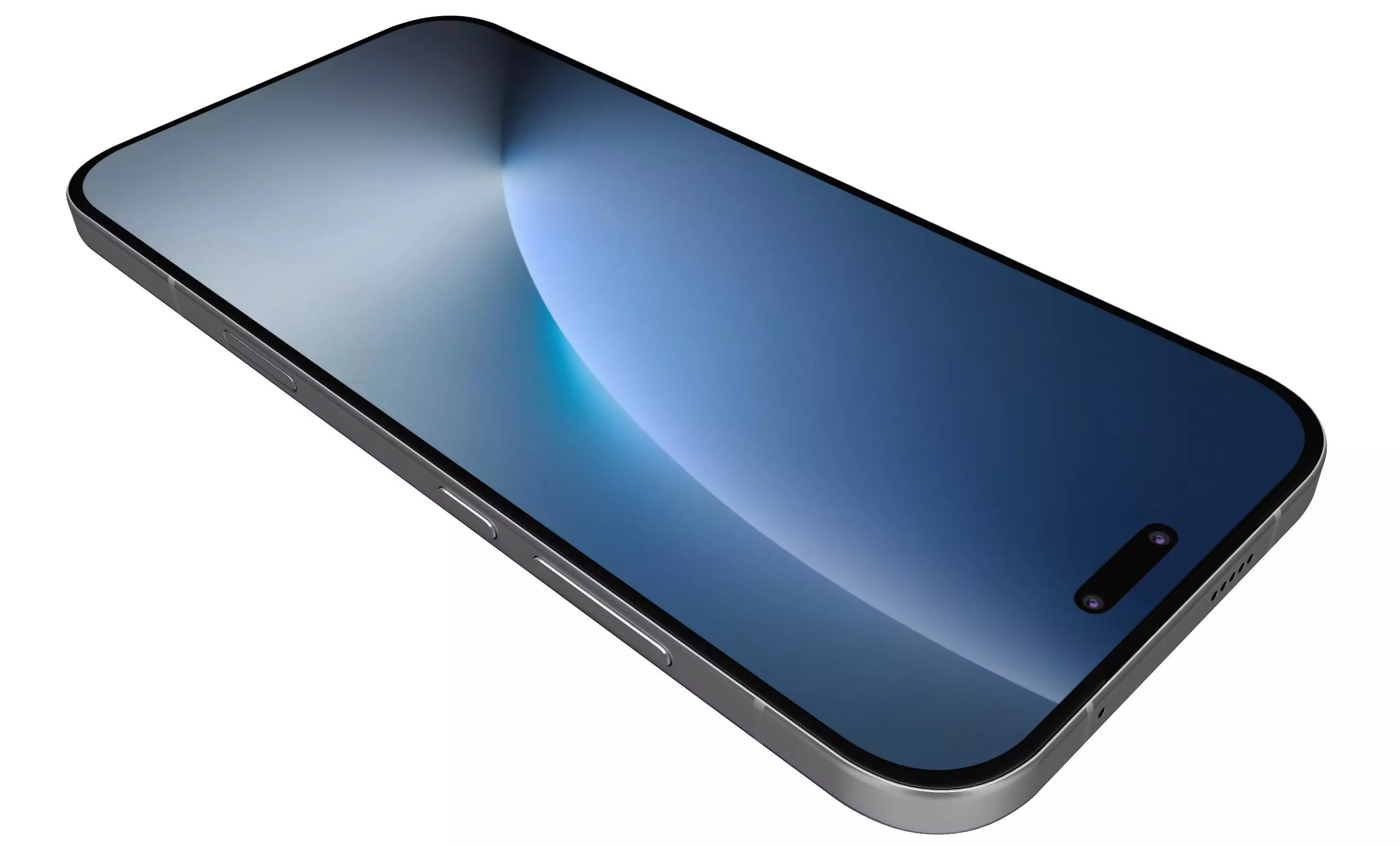 Honor Magic8 Pro Snow White 3D model_10