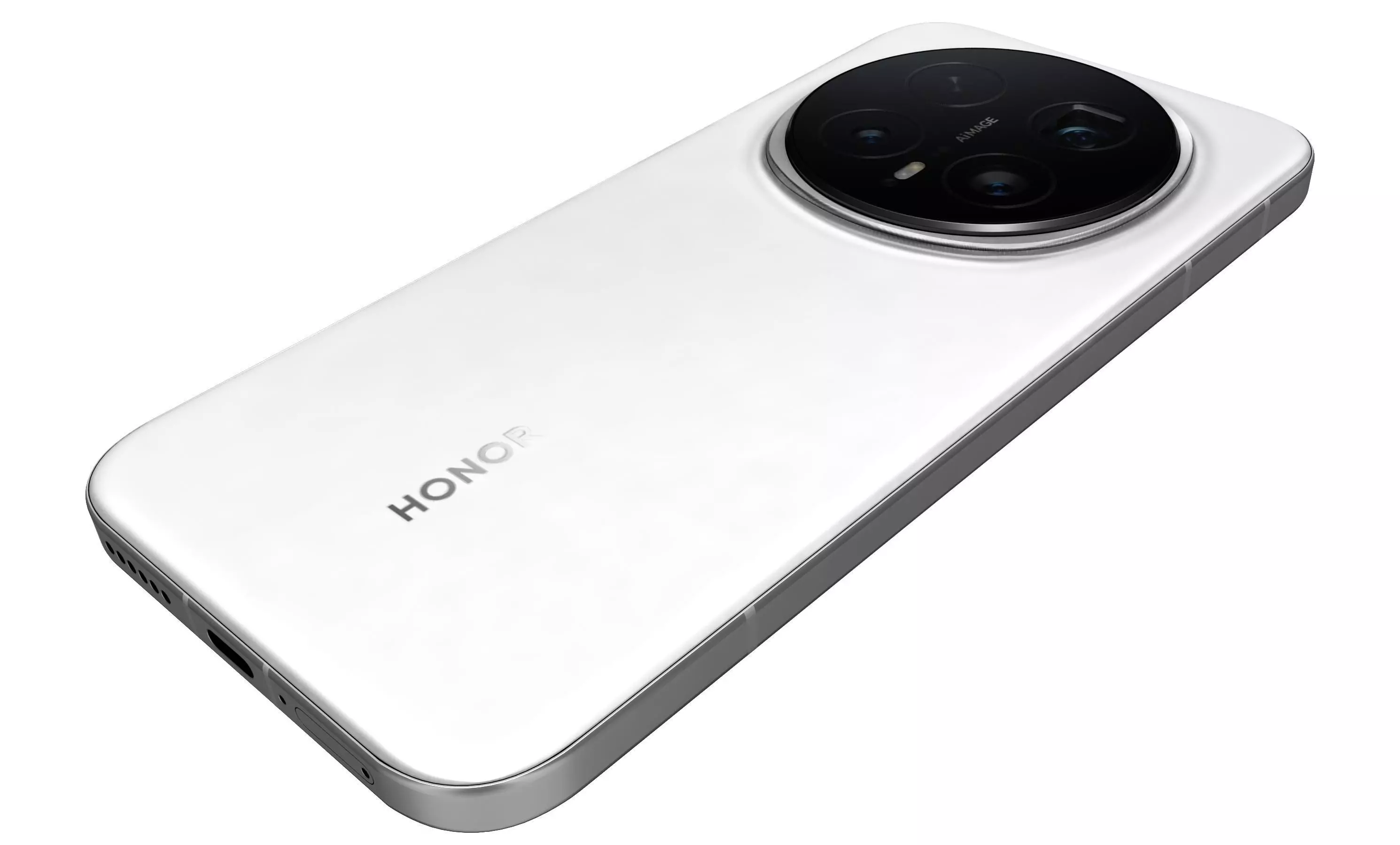 Honor Magic8 Pro Snow White 3D model_11