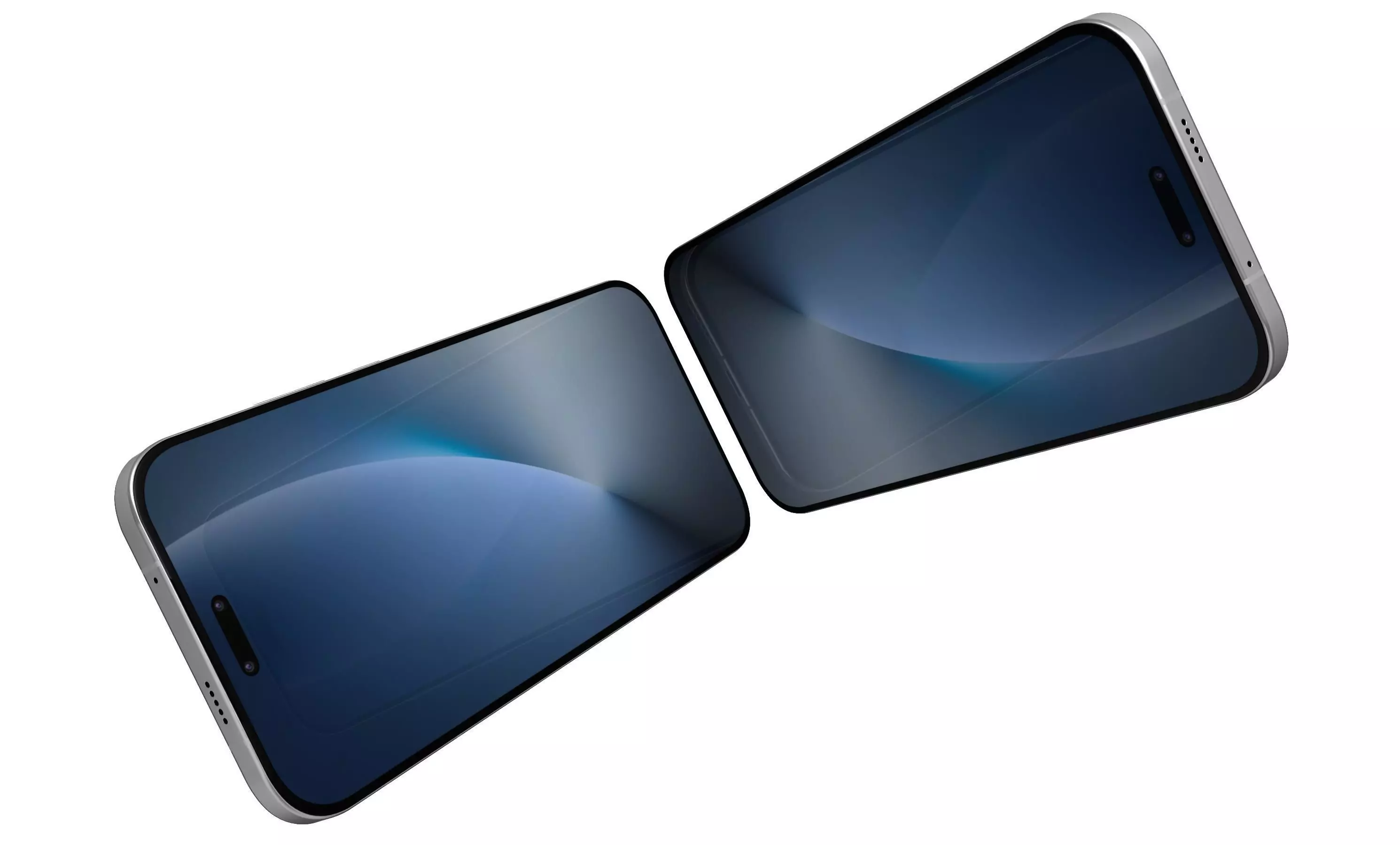 Honor Magic8 Pro Snow White 3D model_4