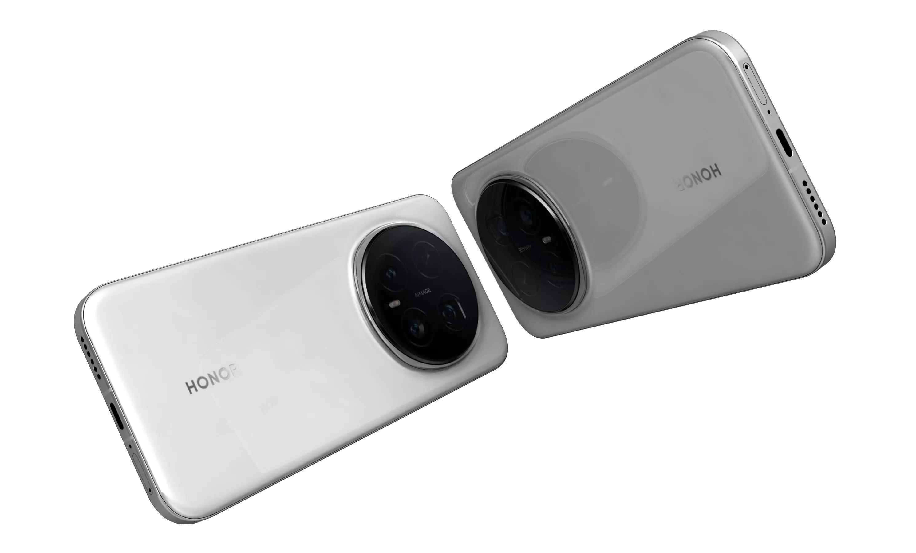 Honor Magic8 Pro Snow White 3D model_5