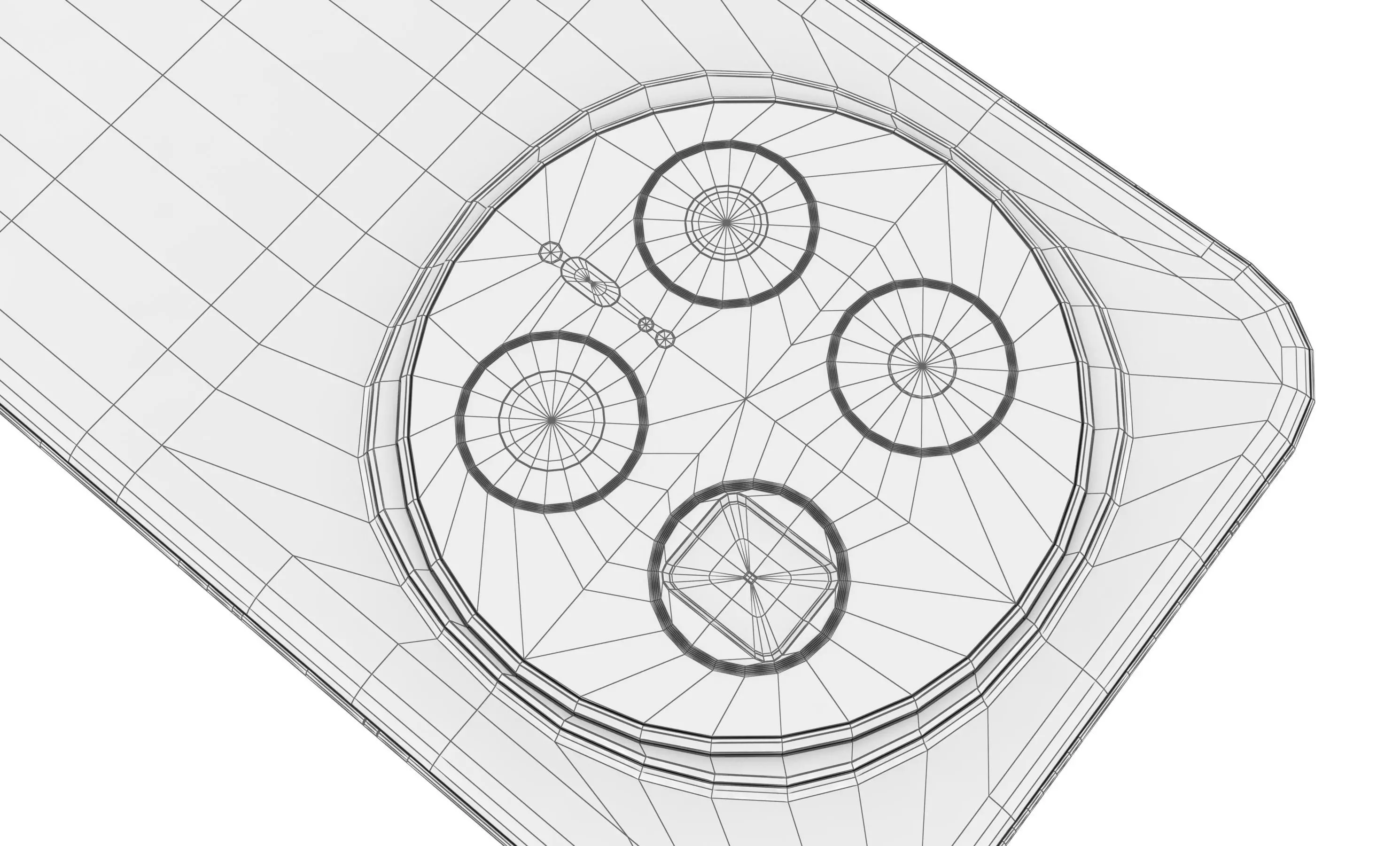 Honor Magic8 Pro Snow White 3D model_24