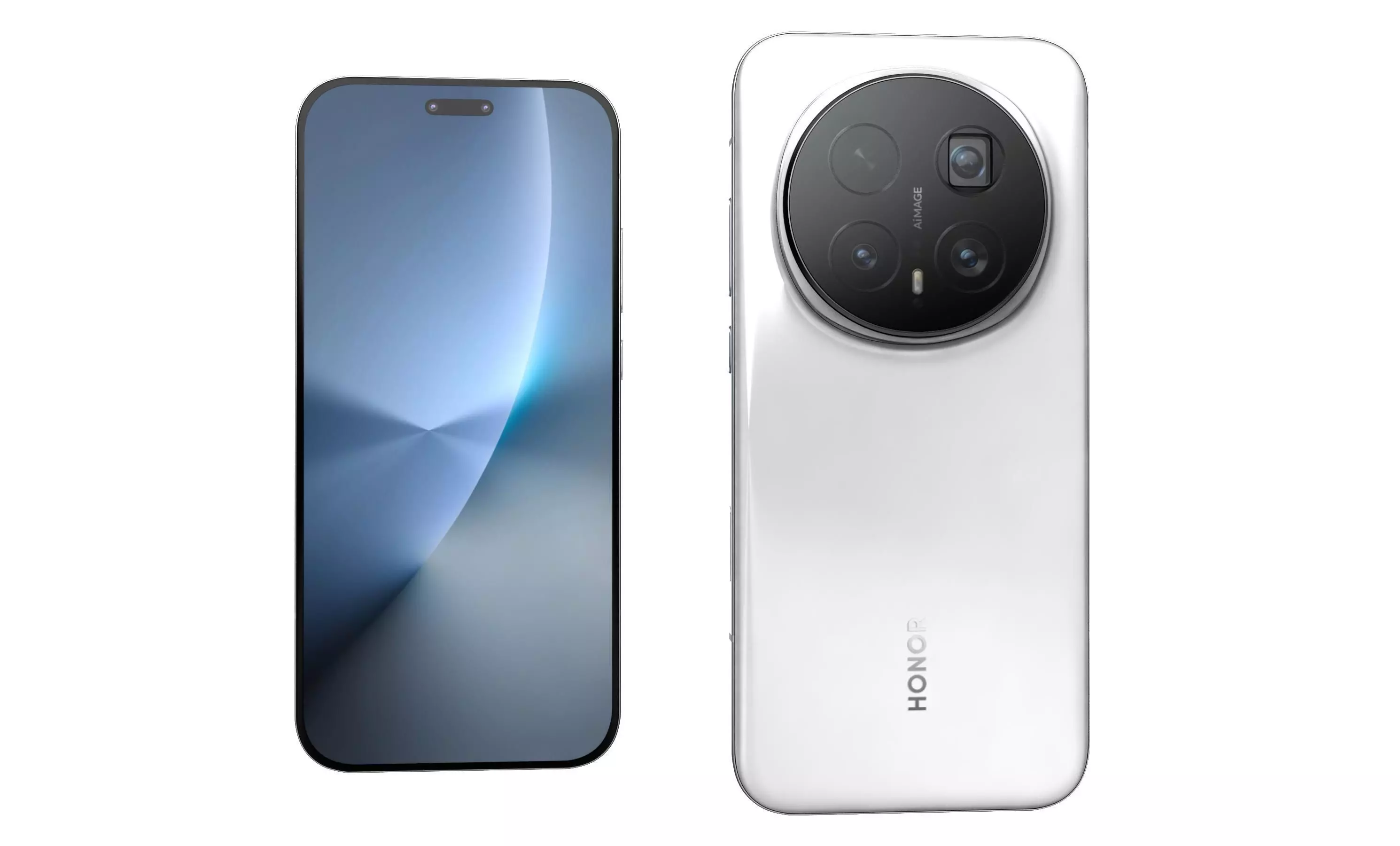 Honor Magic8 Pro Snow White 3D model_0