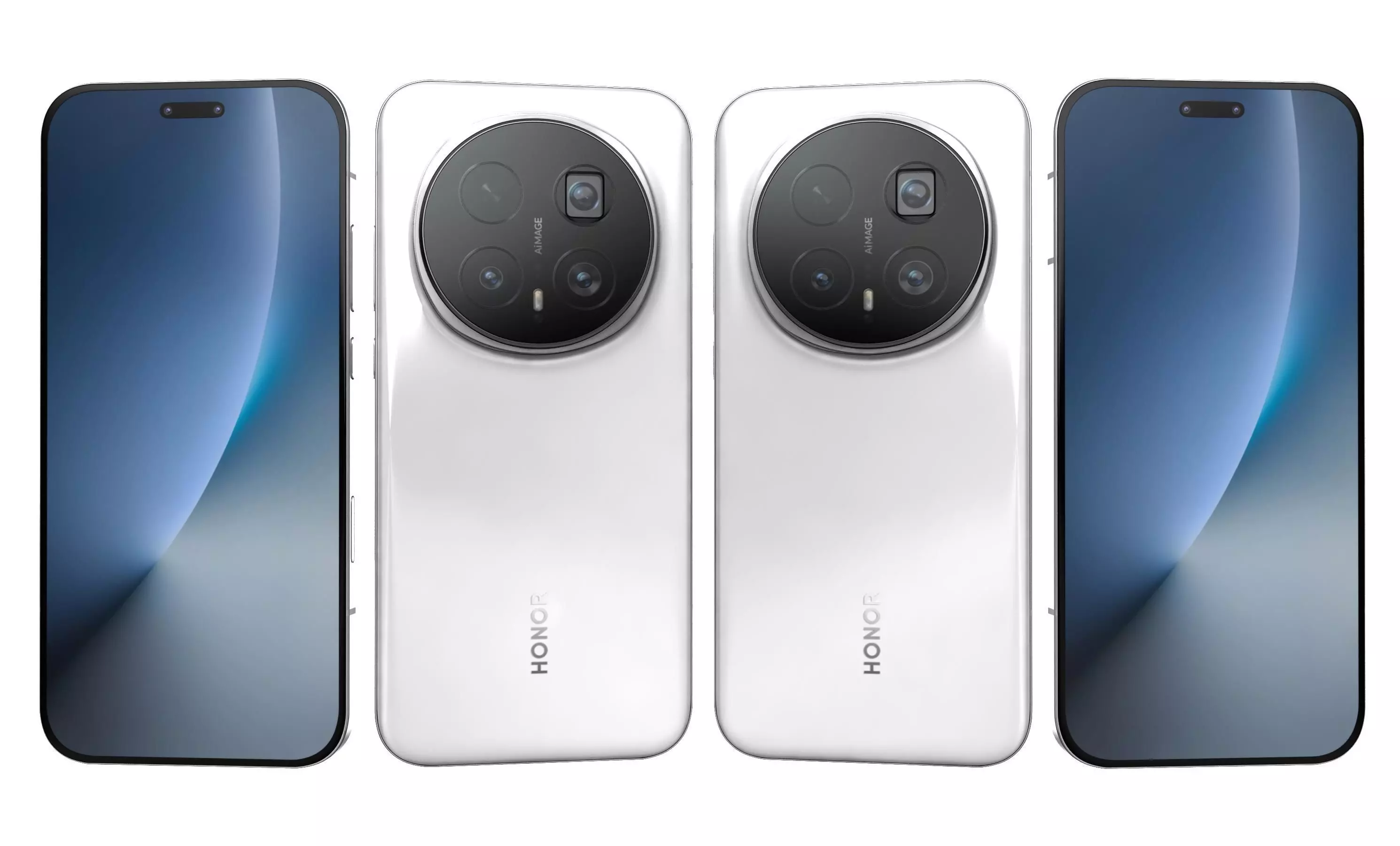 Honor Magic8 Pro Snow White 3D model_28