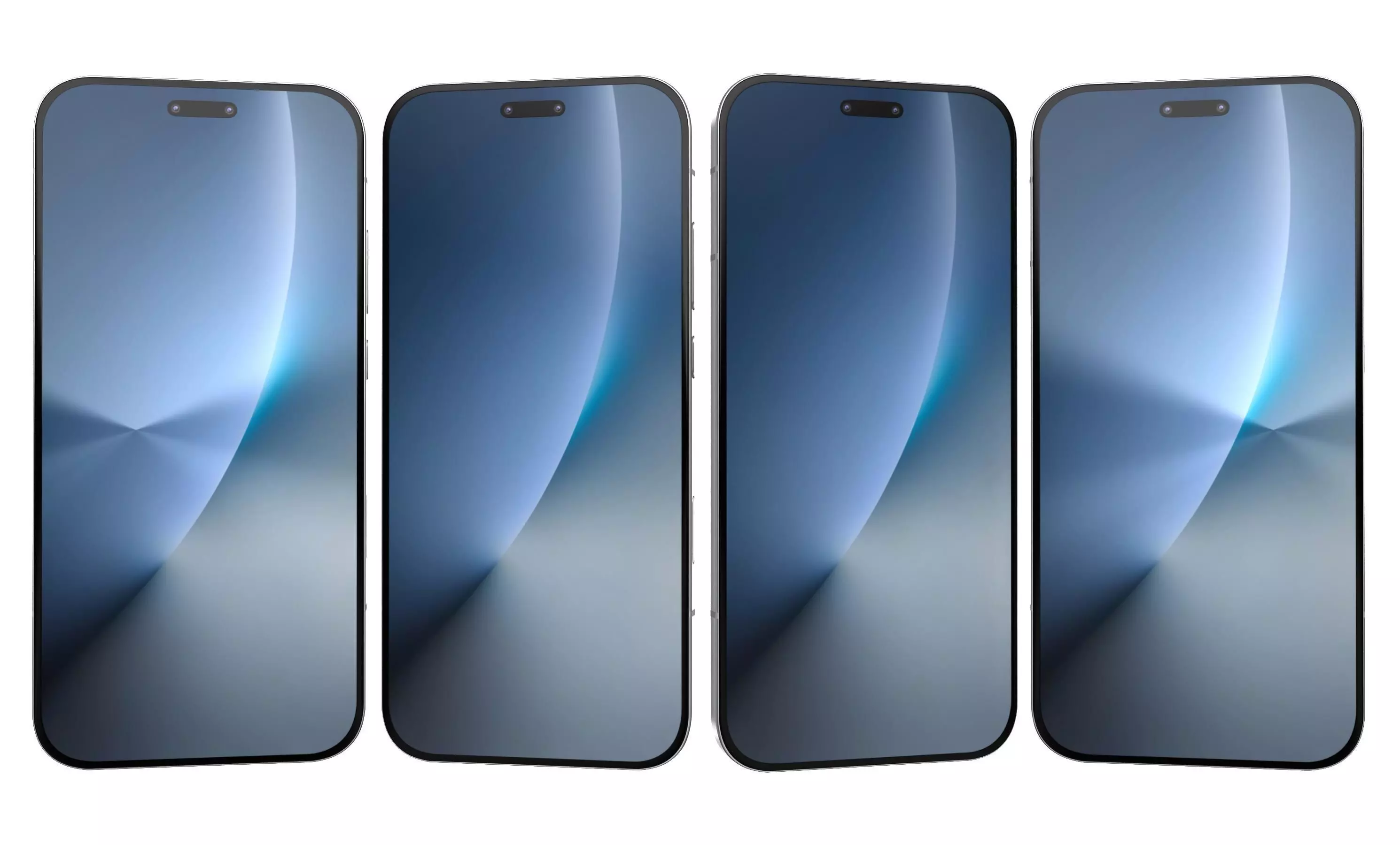 Honor Magic8 Pro Snow White 3D model_12