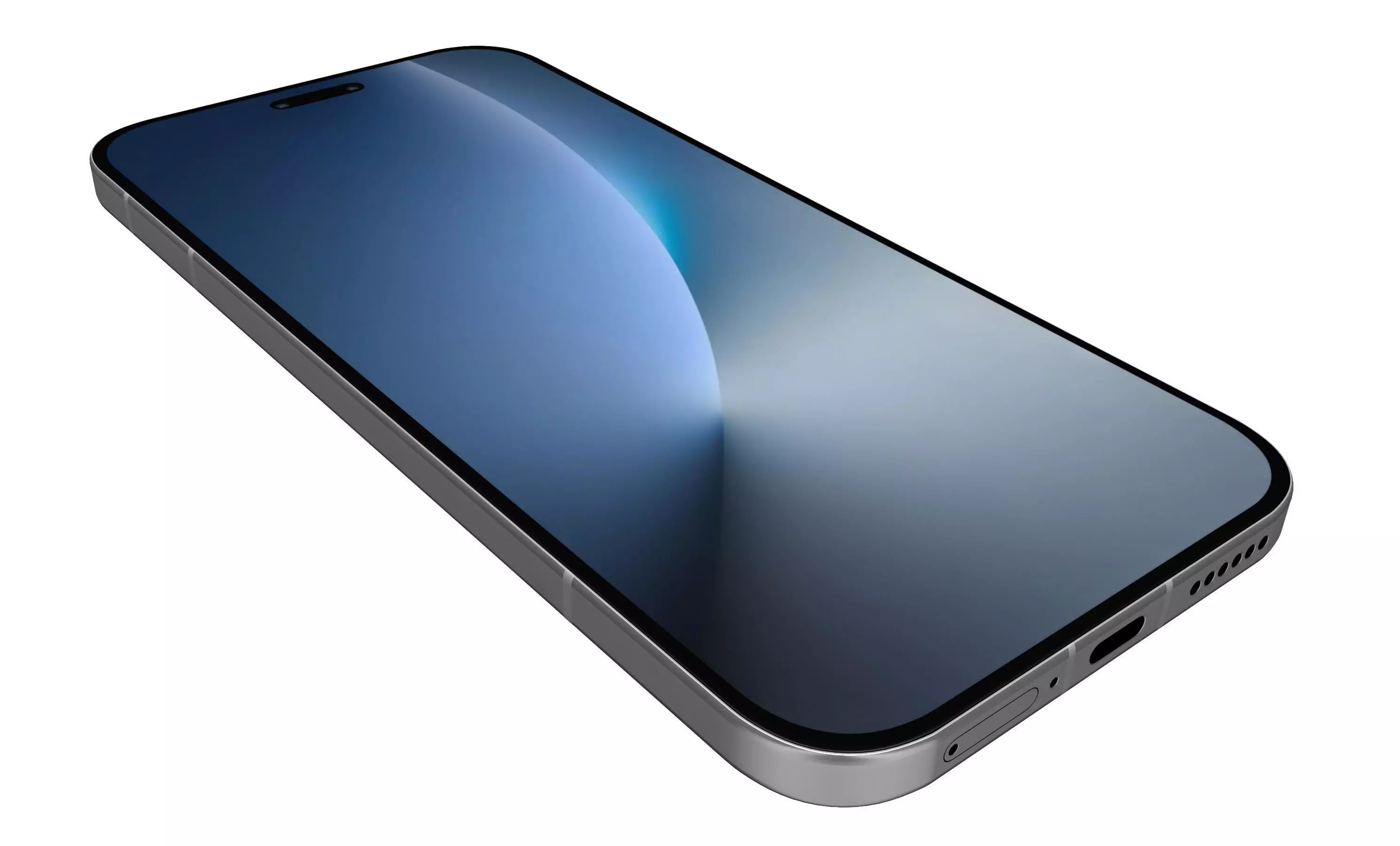 Honor Magic8 Pro Snow White 3D model_9