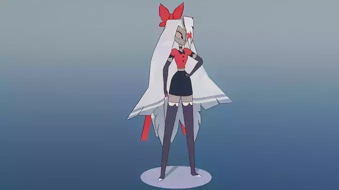 Vaggie from Hazbin Hotel 