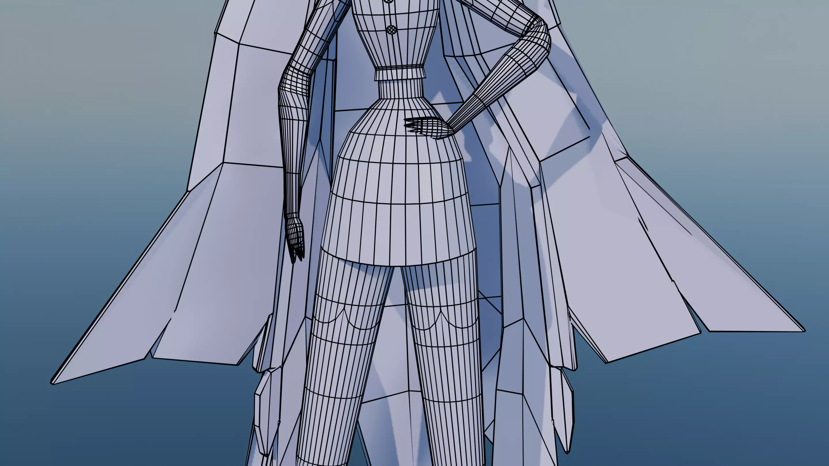 Vaggie from Hazbin Hotel  3D model_9