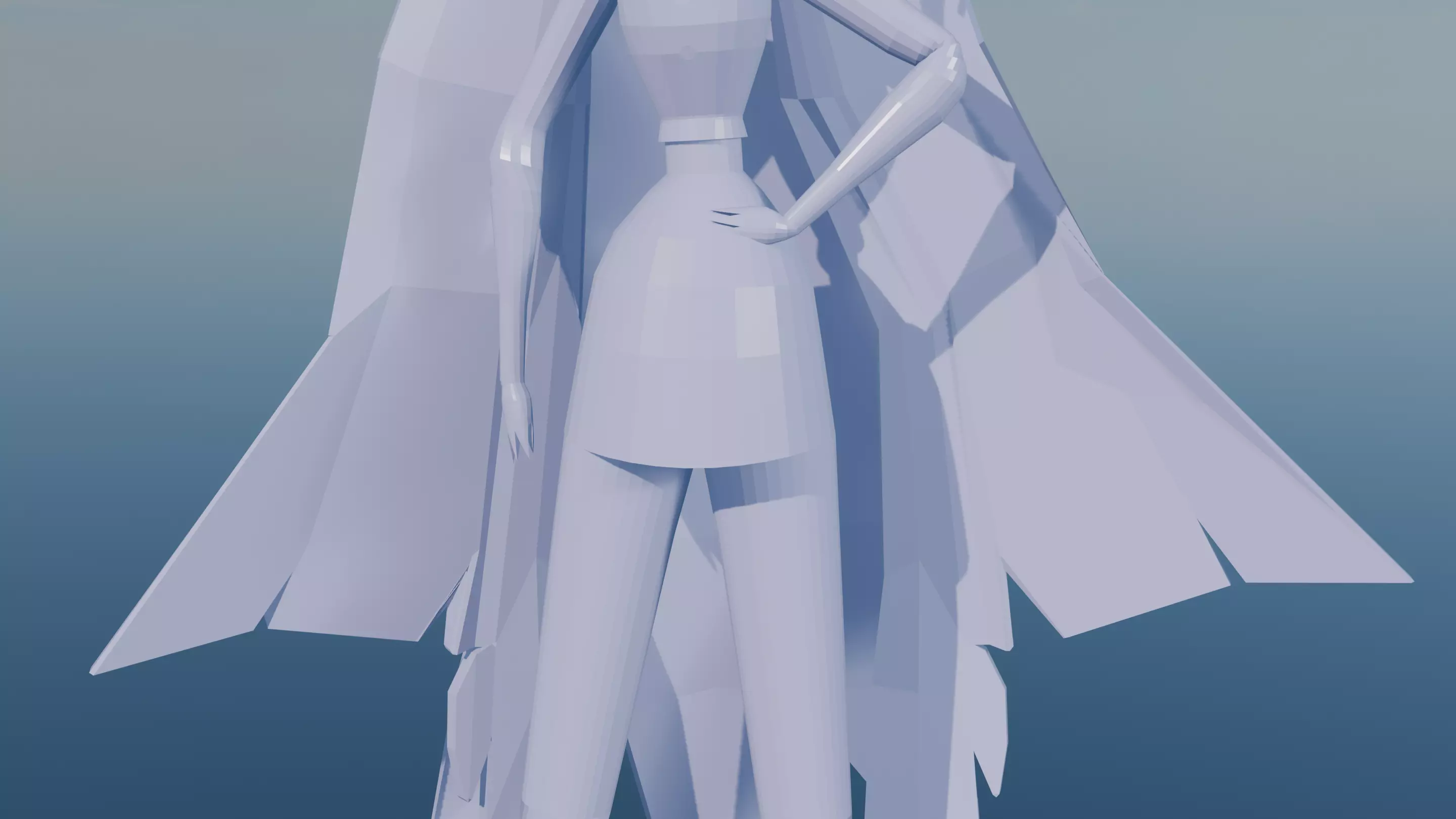 Vaggie from Hazbin Hotel  3D model_8