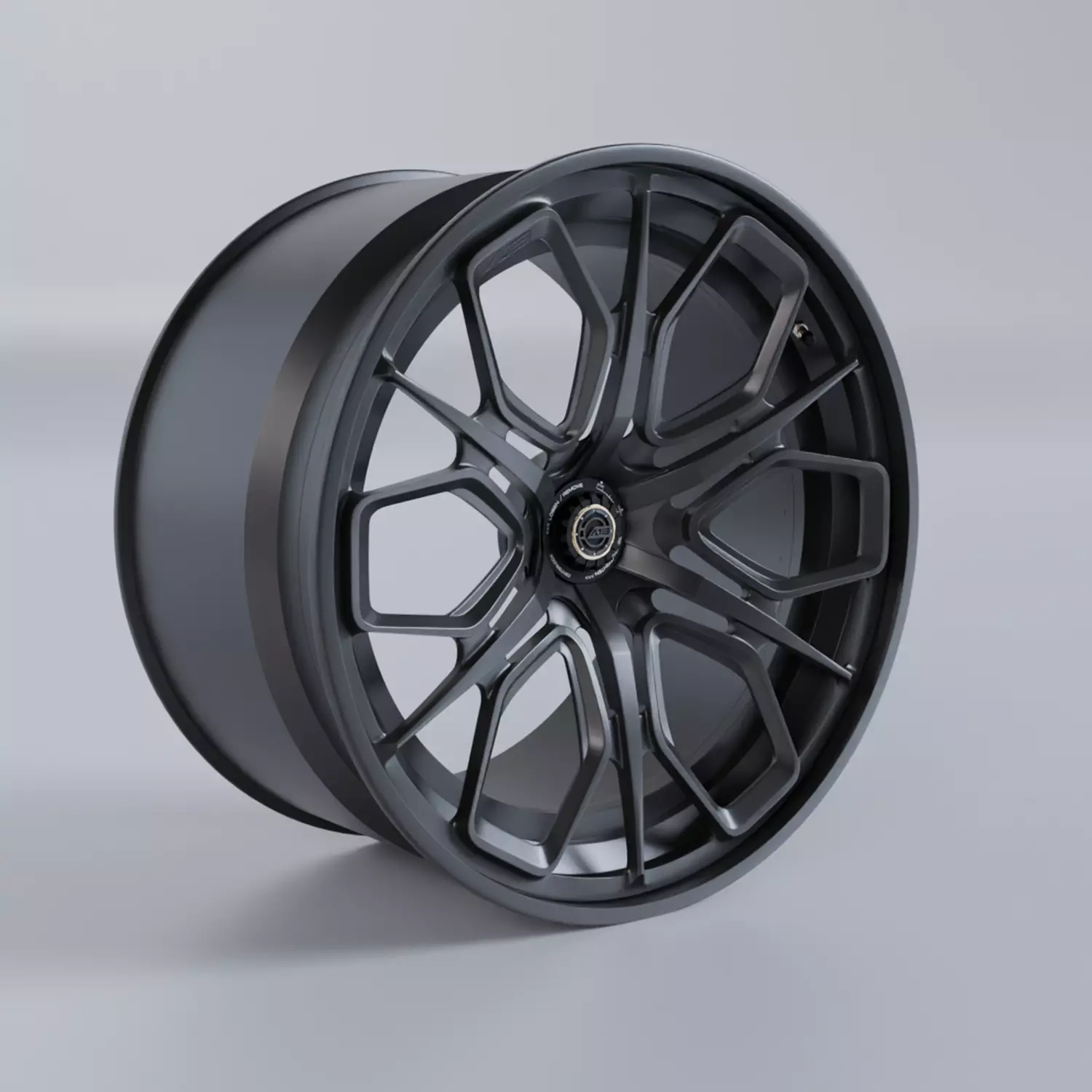 AL13 R140 Centerlock wheel 3D model_0