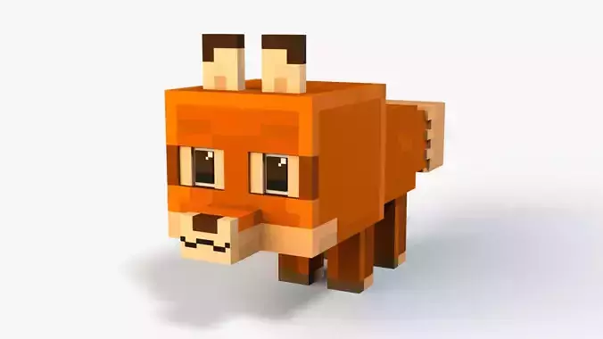 Minecraft Cute Fox