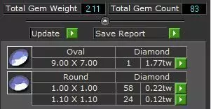 Oval Engagement Ring 3D print model_14