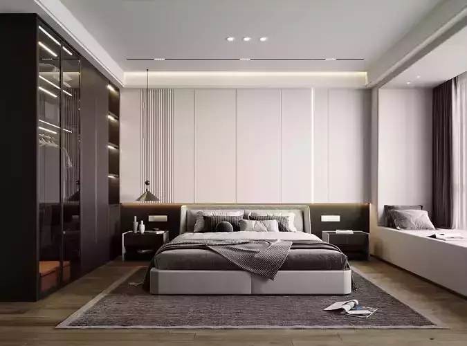 Modern Master Bedroom