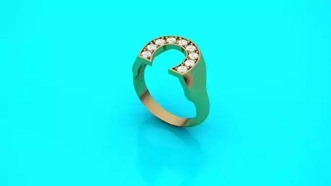 Horseshoe ring