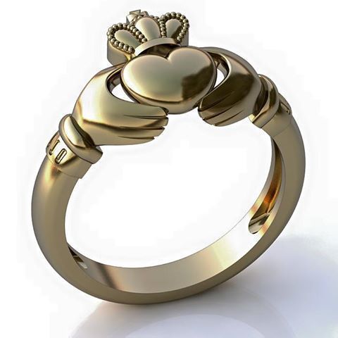 stl 3d ring heart 001 3D print model