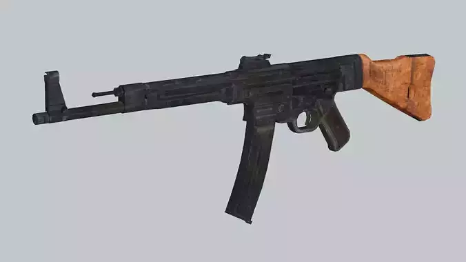 STG 44 Sturmgewehr Stg44 Low-poly 3D Model