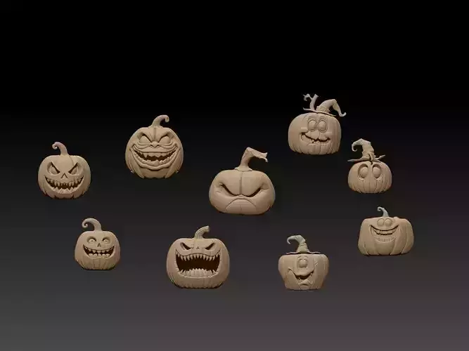 pumpkin decor for Halloween