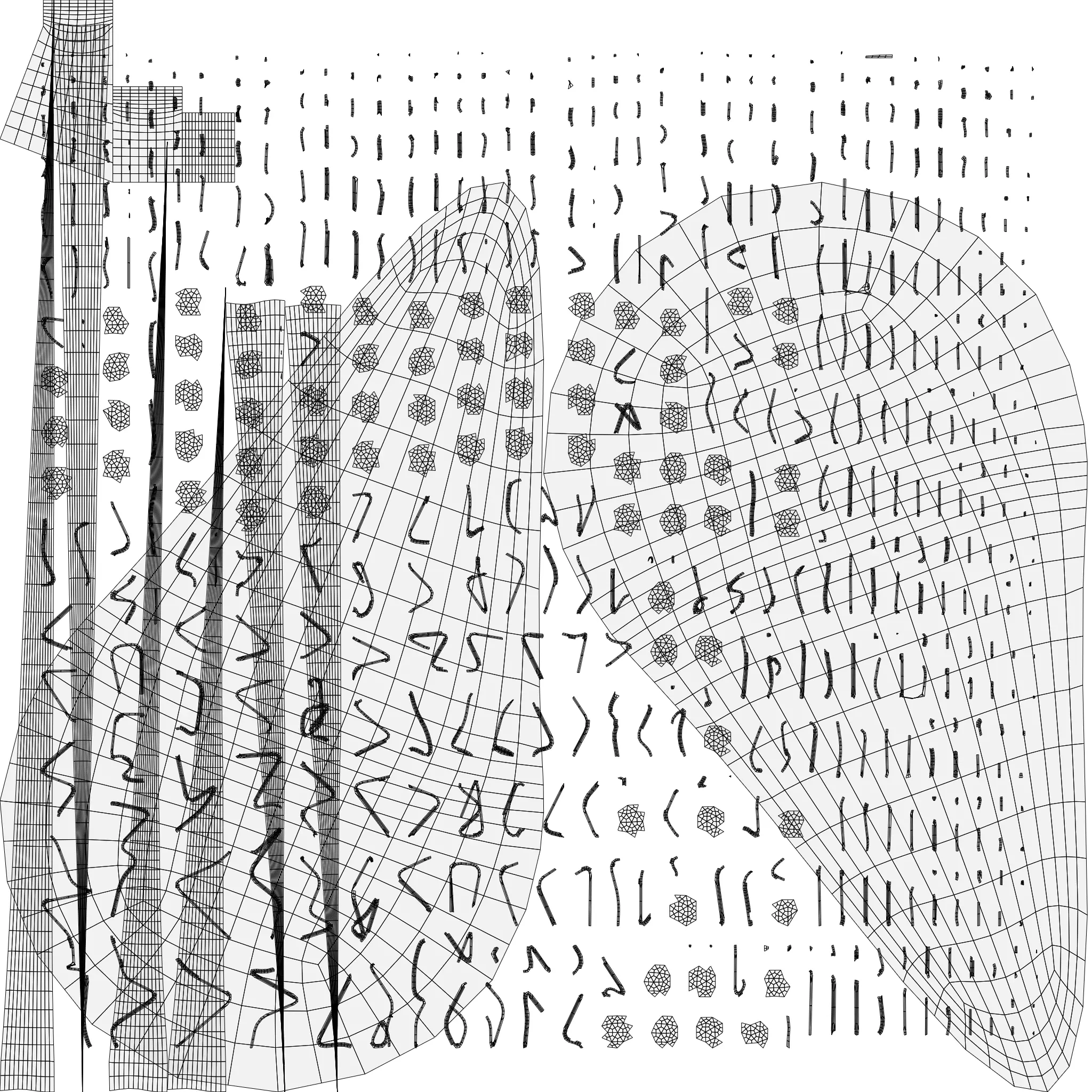 Animated microbes 6-10 Low-poly 3D model_12