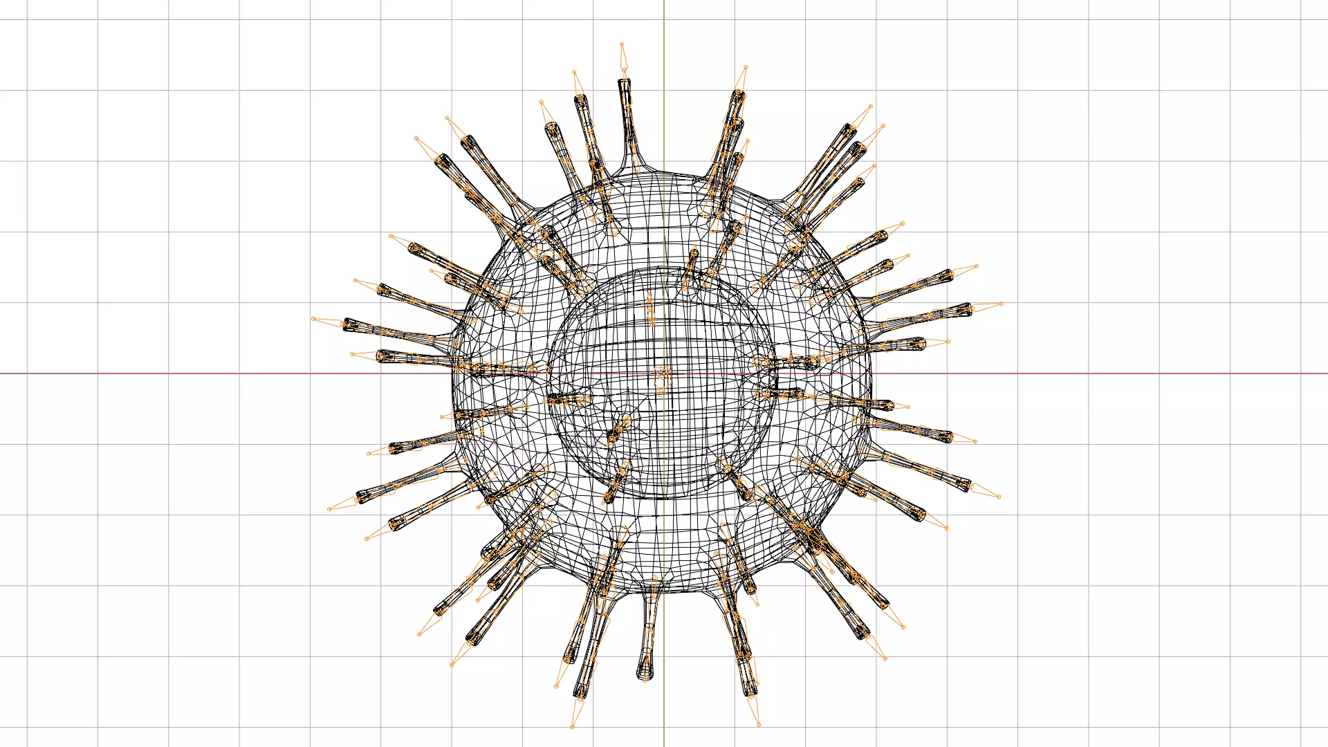 Animated microbes 6-10 Low-poly 3D model_10