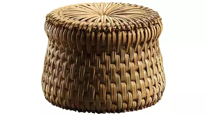 WOVEN SMALL STOOL