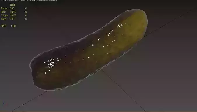 Pickle  M04 Low-poly 3D model 3