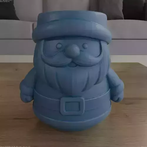 Cute Santa Planter Candy Bowl STL 3D Print 3D print model Cute Santa Planter Candy Bowl STL 3D Print 3D print model