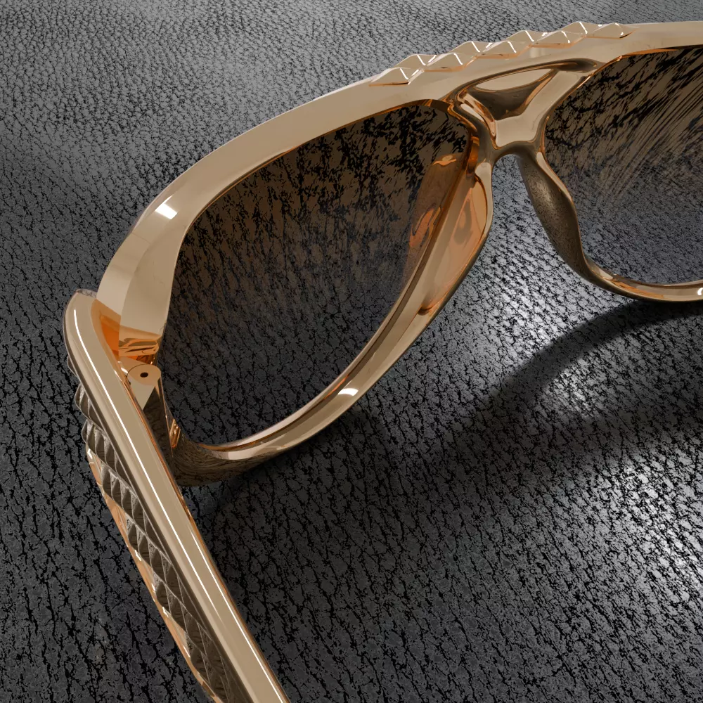 Statement Sunglasses Diamonds 3D print model_12